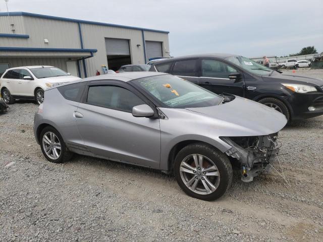 JHMZF1C66BS011537 - 2011 HONDA CR-Z EX SILVER photo 4