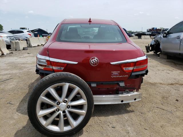 1G4PS5SKXE4103989 - 2014 BUICK VERANO RED photo 6