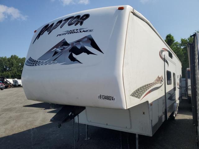 4YDF351235M851107 - 2005 KEYSTONE RAPTOR WHITE photo 2