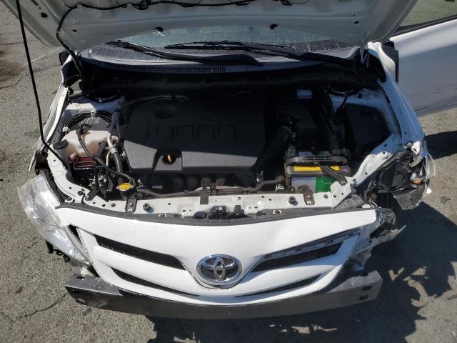 JTDBU4EE3BJ105816 - 2011 TOYOTA COROLLA BASE WHITE photo 11