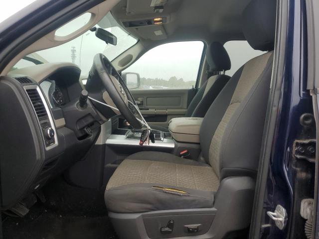 1C6RD7GT7CS162860 - 2012 RAM 1500 SLT BLUE photo 7