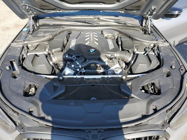 WBABC4C05PCK38290 - 2023 BMW M850XI GRAY photo 11