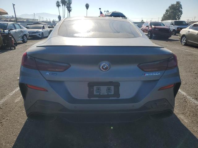 WBABC4C05PCK38290 - 2023 BMW M850XI GRAY photo 6
