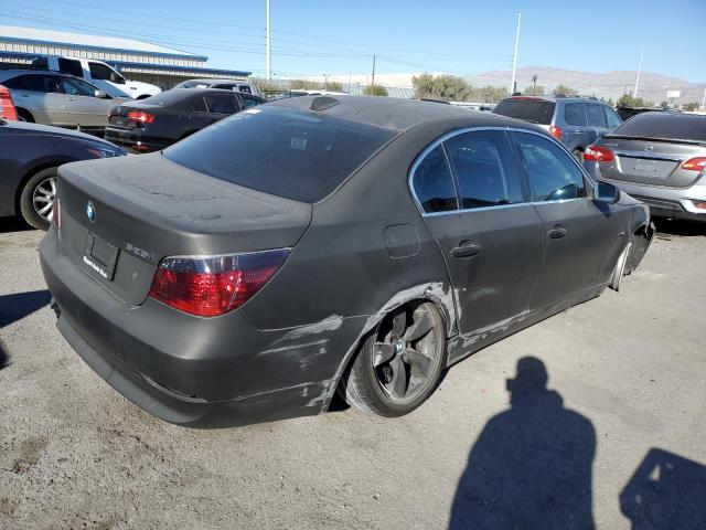 WBANE53527CY04933 - 2007 BMW 525 I BLACK photo 3