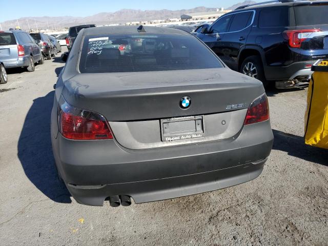 WBANE53527CY04933 - 2007 BMW 525 I BLACK photo 6