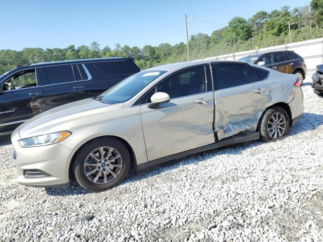 3FA6P0G77FR256191 - 2015 FORD FUSION S SILVER photo 1