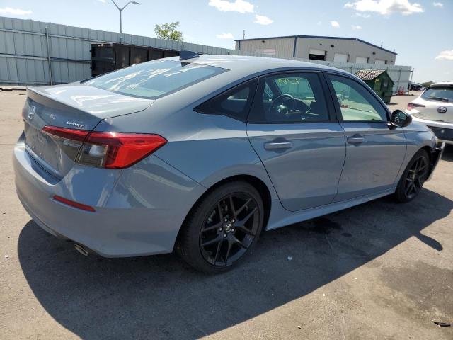 2HGFE2F59NH604757 - 2022 HONDA CIVIC SPORT 青色 照片 3