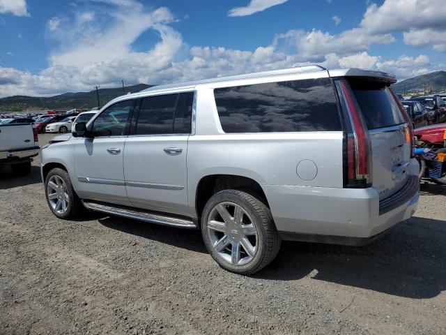 1GYS4HKJ4HR192378 - 2017 CADILLAC ESCALADE ESV LUXURY SILVER photo 2