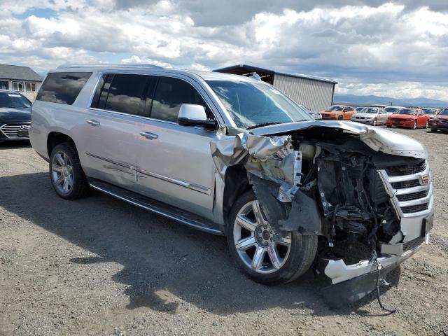 1GYS4HKJ4HR192378 - 2017 CADILLAC ESCALADE ESV LUXURY SILVER photo 4