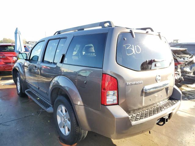 5N1AR18U58C638581 - 2008 NISSAN PATHFINDER S CHARCOAL photo 3