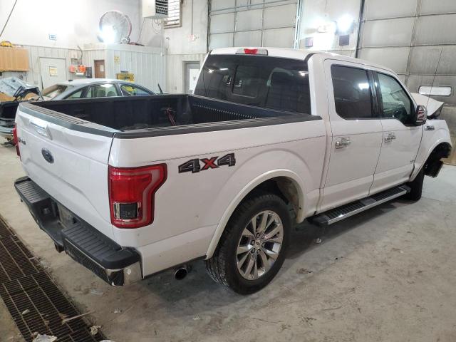 1FTEW1EP6HKC72536 - 2017 FORD F150 SUPERCREW WHITE photo 3