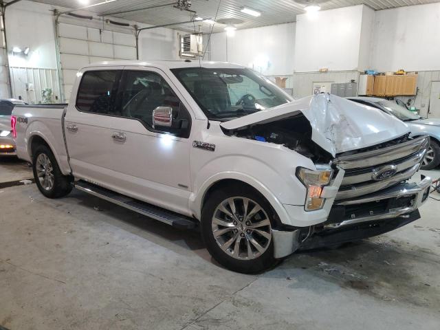 1FTEW1EP6HKC72536 - 2017 FORD F150 SUPERCREW WHITE photo 4