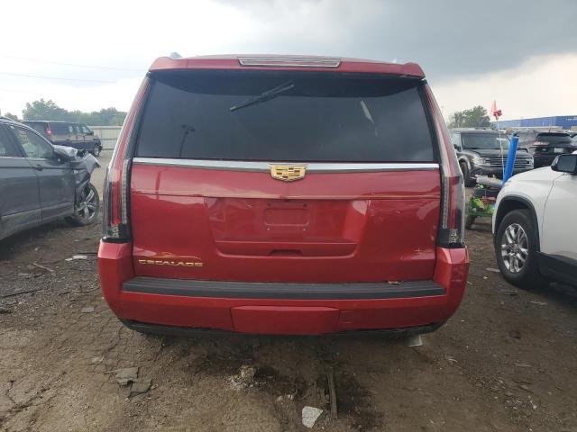 1GYS4PKJ8FR686010 - 2015 CADILLAC ESCALADE PLATINUM RED photo 6