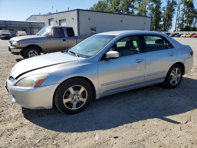 JHMCN36535C017527 - 2005 HONDA ACCORD HYBRID SILVER photo 1