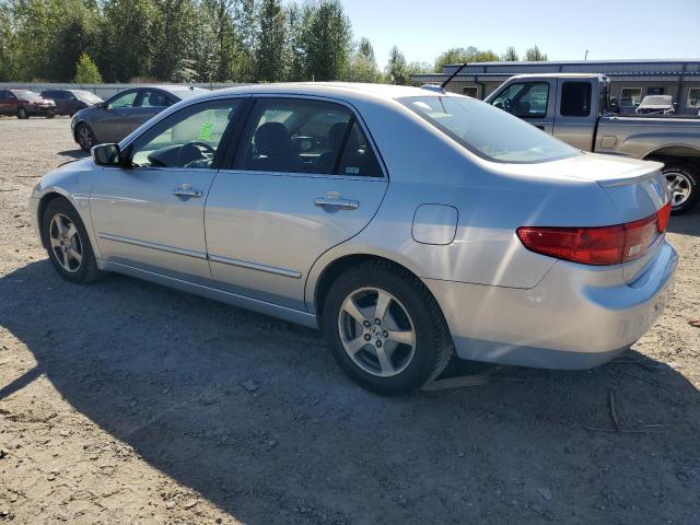 JHMCN36535C017527 - 2005 HONDA ACCORD HYBRID SILVER photo 2