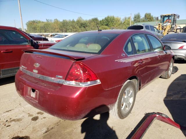 2G1WT57K391154136 - 2009 CHEVROLET IMPALA 1LT BURGUNDY photo 4