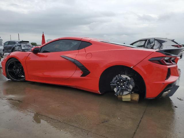1G1YA2D48N5122844 - 2022 CHEVROLET CORVETTE STINGRAY 1LT RED photo 2