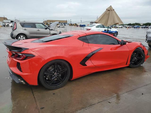 1G1YA2D48N5122844 - 2022 CHEVROLET CORVETTE STINGRAY 1LT RED photo 3