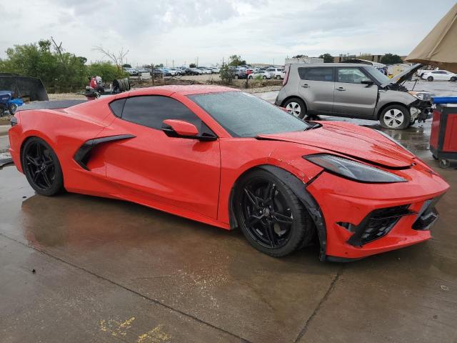 1G1YA2D48N5122844 - 2022 CHEVROLET CORVETTE STINGRAY 1LT RED photo 4