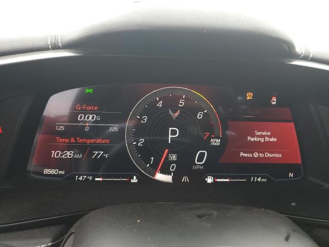 1G1YA2D48N5122844 - 2022 CHEVROLET CORVETTE STINGRAY 1LT RED photo 9