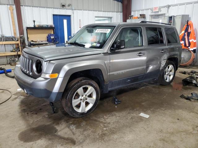 1C4NJRFB5DD249621 - 2013 JEEP PATRIOT LATITUDE GRAY photo 1