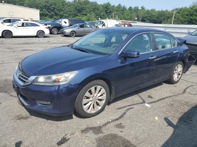 1HGCR2F81FA100009 - 2015 HONDA ACCORD EXL BLUE photo 1