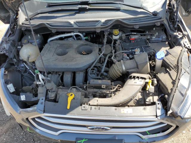 MAJ6S3GL0KC296828 - 2019 FORD ECOSPORT SE GRAY photo 12