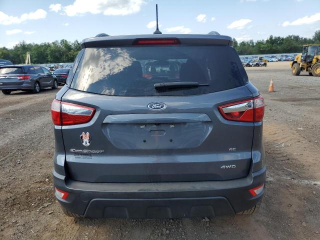 MAJ6S3GL0KC296828 - 2019 FORD ECOSPORT SE GRAY photo 6