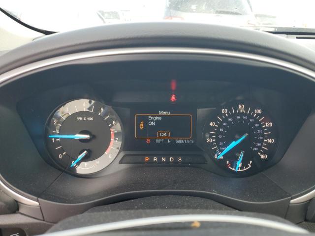 1FA6P0H75G5122816 - 2016 FORD FUSION SE ნაცრისფერი ფოტო 9