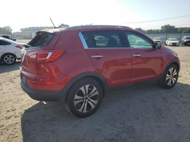 KNDPC3A28B7060609 - 2011 KIA SPORTAGE EX RED photo 3