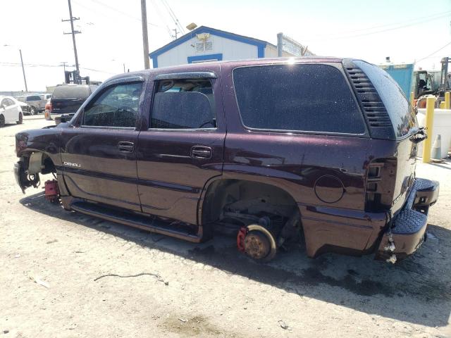 1GKEK63U44J251545 - 2004 GMC YUKON DENALI BURGUNDY photo 2