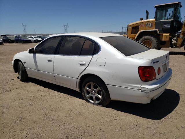 JT8BD69S830191447 - 2003 LEXUS GS 300 WHITE photo 2