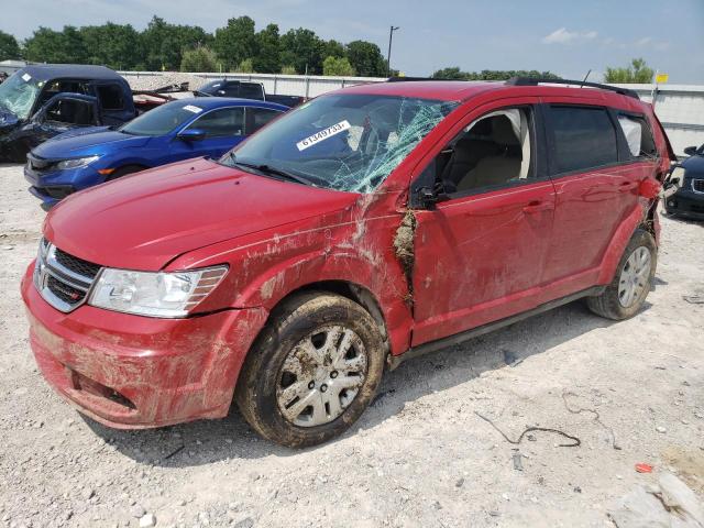 3C4PDCAB6GT245371 - 2016 DODGE JOURNEY SE RED photo 1