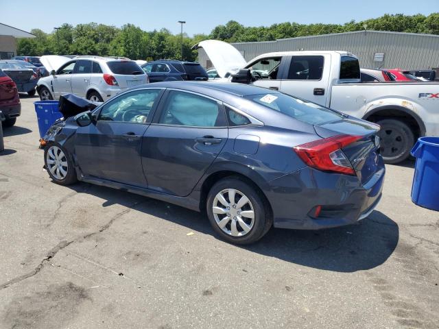 2HGFC2F62KH603752 - 2019 HONDA CIVIC LX BLUE photo 2