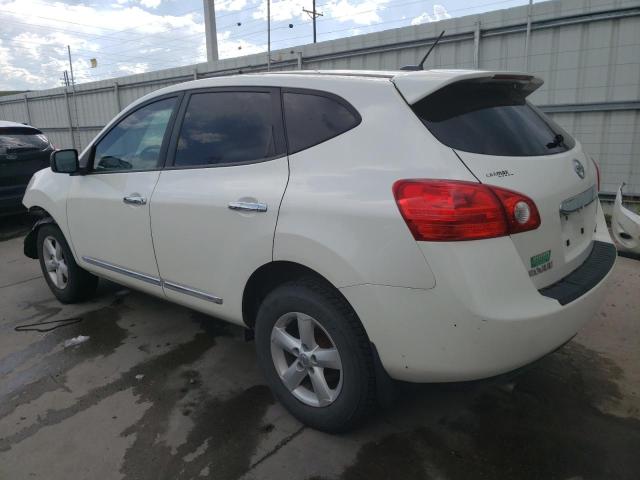 JN8AS5MT4CW253666 - 2012 NISSAN ROGUE S WHITE photo 2