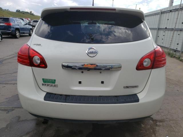 JN8AS5MT4CW253666 - 2012 NISSAN ROGUE S WHITE photo 6