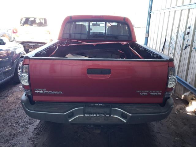 3TMJU4GN5DM139271 - 2013 TOYOTA TACOMA DOUBLE CAB PRERUNNER RED photo 6