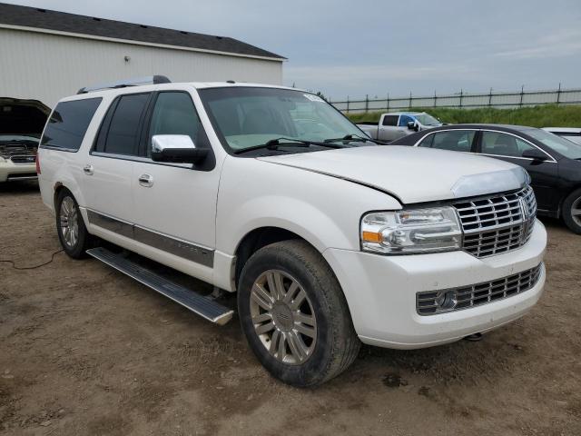 5LMJJ3J50BEJ08548 - 2011 LINCOLN NAVIGATOR L WHITE photo 4