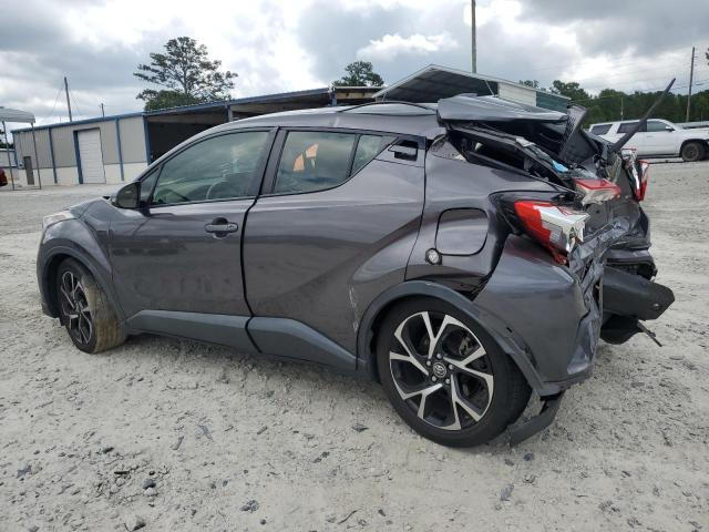 JTNKHMBX0K1022835 - 2019 TOYOTA C-HR XLE GRAY photo 2