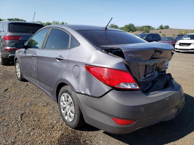 KMHCT4AE7HU313021 - 2017 HYUNDAI ACCENT SE GRAY photo 2