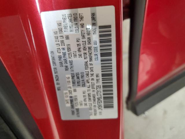 JM3KFBDM5L0731728 - 2020 MAZDA CX-5 GRAND TOURING RED photo 12