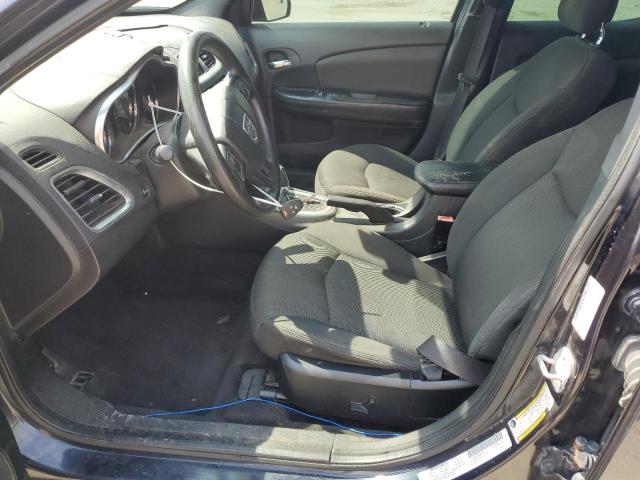 1B3BD4FB8BN554150 - 2011 DODGE AVENGER EXPRESS BLACK photo 7