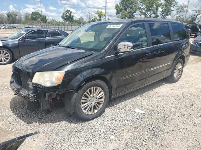 2C4RC1CG1DR583400 - 2013 CHRYSLER TOWN & COU TOURING L BLACK photo 1
