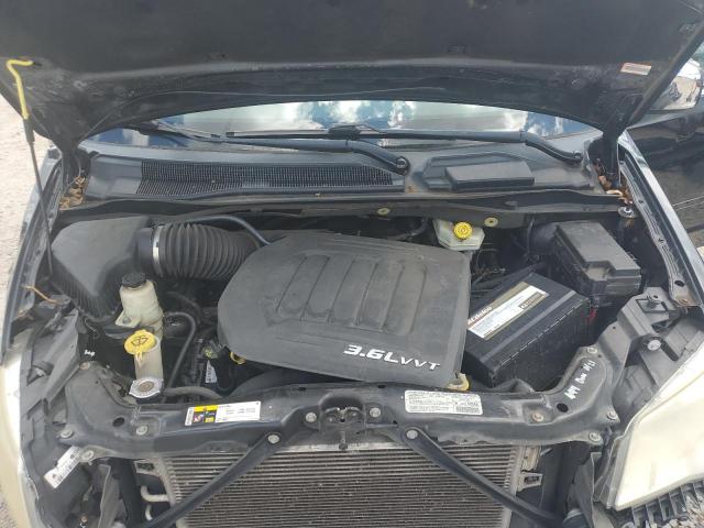 2C4RC1CG1DR583400 - 2013 CHRYSLER TOWN & COU TOURING L BLACK photo 12