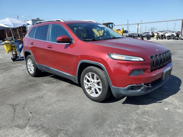 1C4PJLCB7EW231671 - 2014 JEEP CHEROKEE LATITUDE RED photo 4