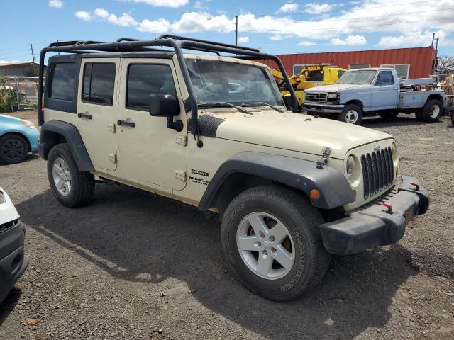 1C4HJWDGXCL119123 - 2012 JEEP WRANGLER U SPORT Kahverengi fotoğraf 4