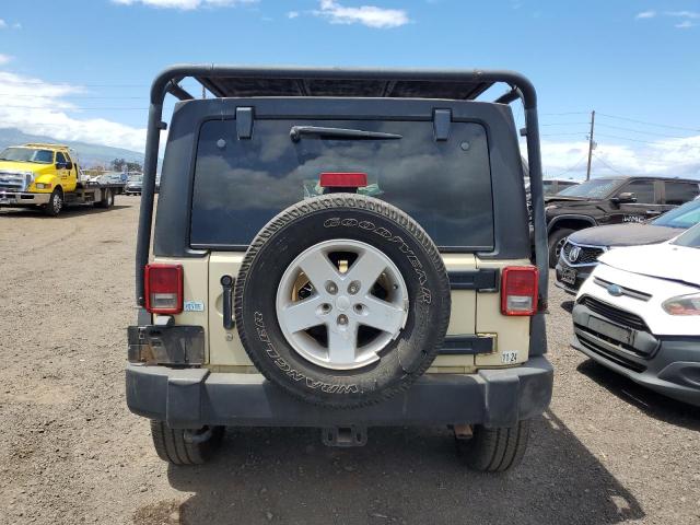 1C4HJWDGXCL119123 - 2012 JEEP WRANGLER U SPORT Kahverengi fotoğraf 6