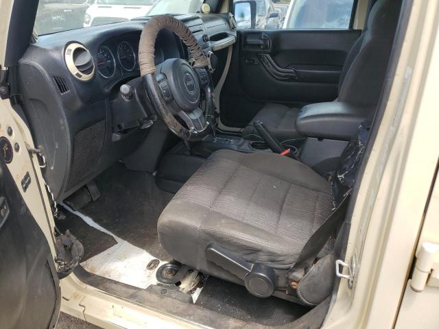 1C4HJWDGXCL119123 - 2012 JEEP WRANGLER U SPORT Kahverengi fotoğraf 7