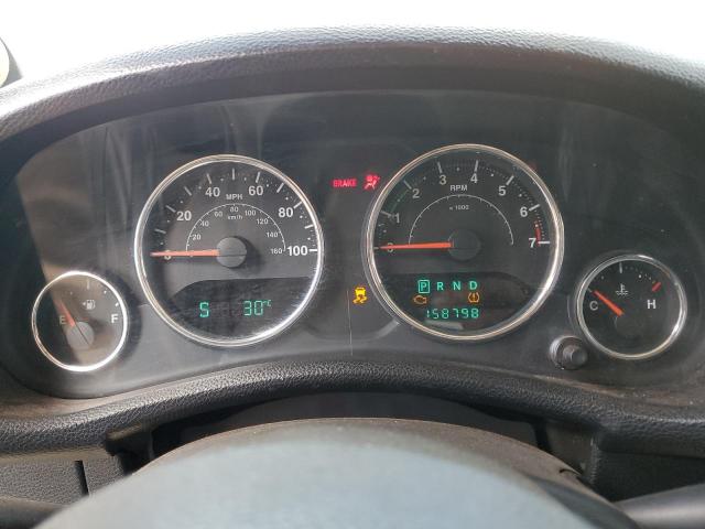 1C4HJWDGXCL119123 - 2012 JEEP WRANGLER U SPORT Kahverengi fotoğraf 9