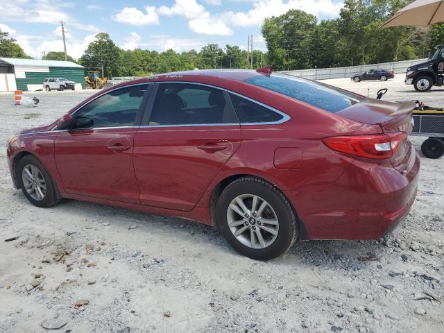 5NPE24AF9FH152333 - 2015 HYUNDAI SONATA SE RED photo 2